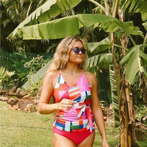 Nani Swimwear Kaleidoscope Tankini Top